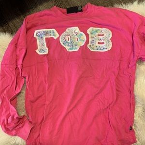 Long sleeve Gamma Phi Beta spirit jersey